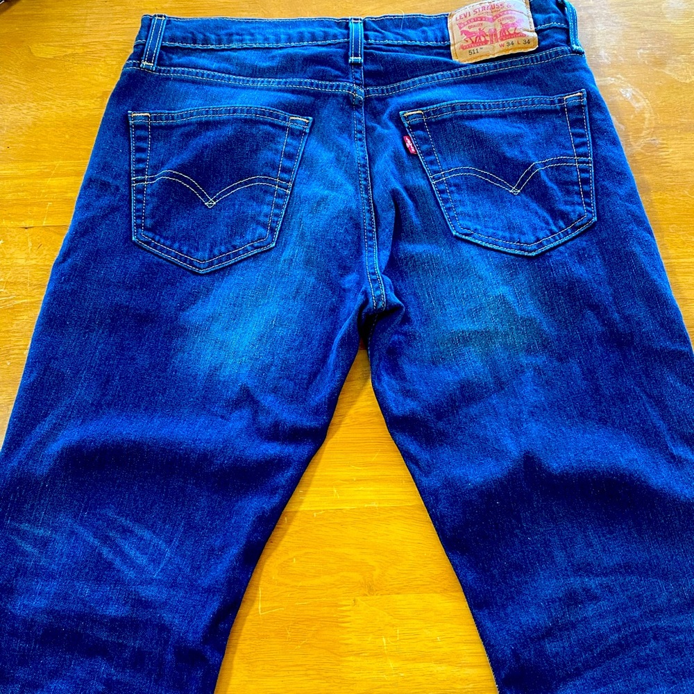 Levi’s 511 Dark Blue Jeans 34x34